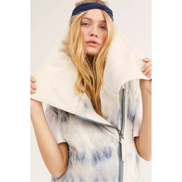 Free People Sherpa Lined Vest Size Small - Picture 2 of 16